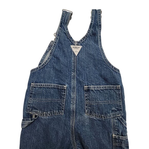 Osh Kosh OshKosh B Gosh Cargo Overalls Blue Denim 24M 24 months - Picture 4 of 8